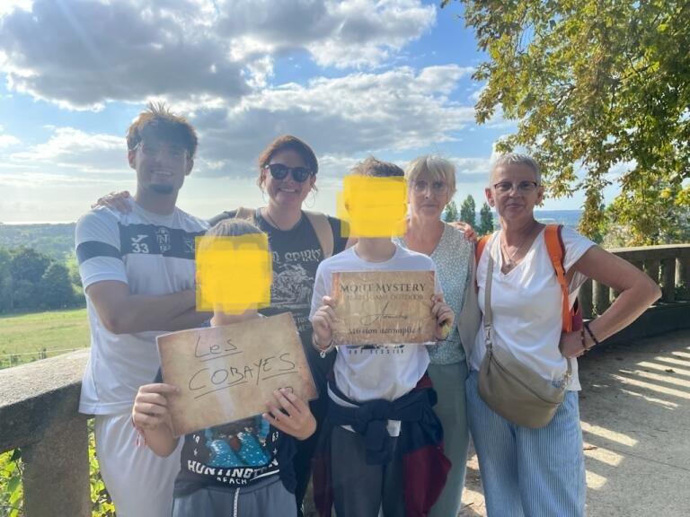 joueurs de l'escape game : Mont Mystery