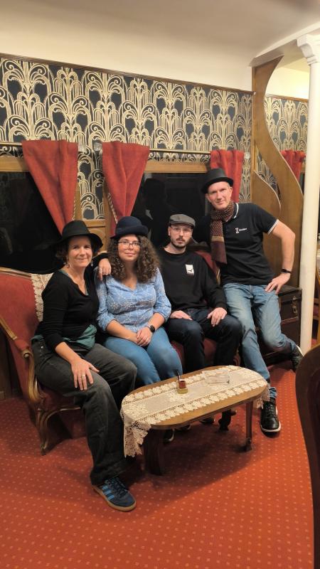 joueurs de l'escape game : Secrets Hunters