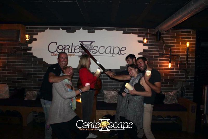 joueurs de l'escape game : CorteXscape
